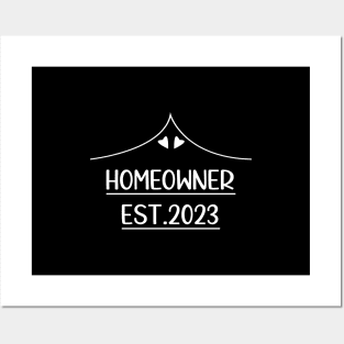 Funny New Homeowner Art Men Women Housewarming Buyers Owners Posters and Art